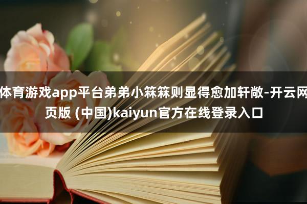 体育游戏app平台弟弟小箖箖则显得愈加轩敞-开云网页版 (中国)kaiyun官方在线登录入口